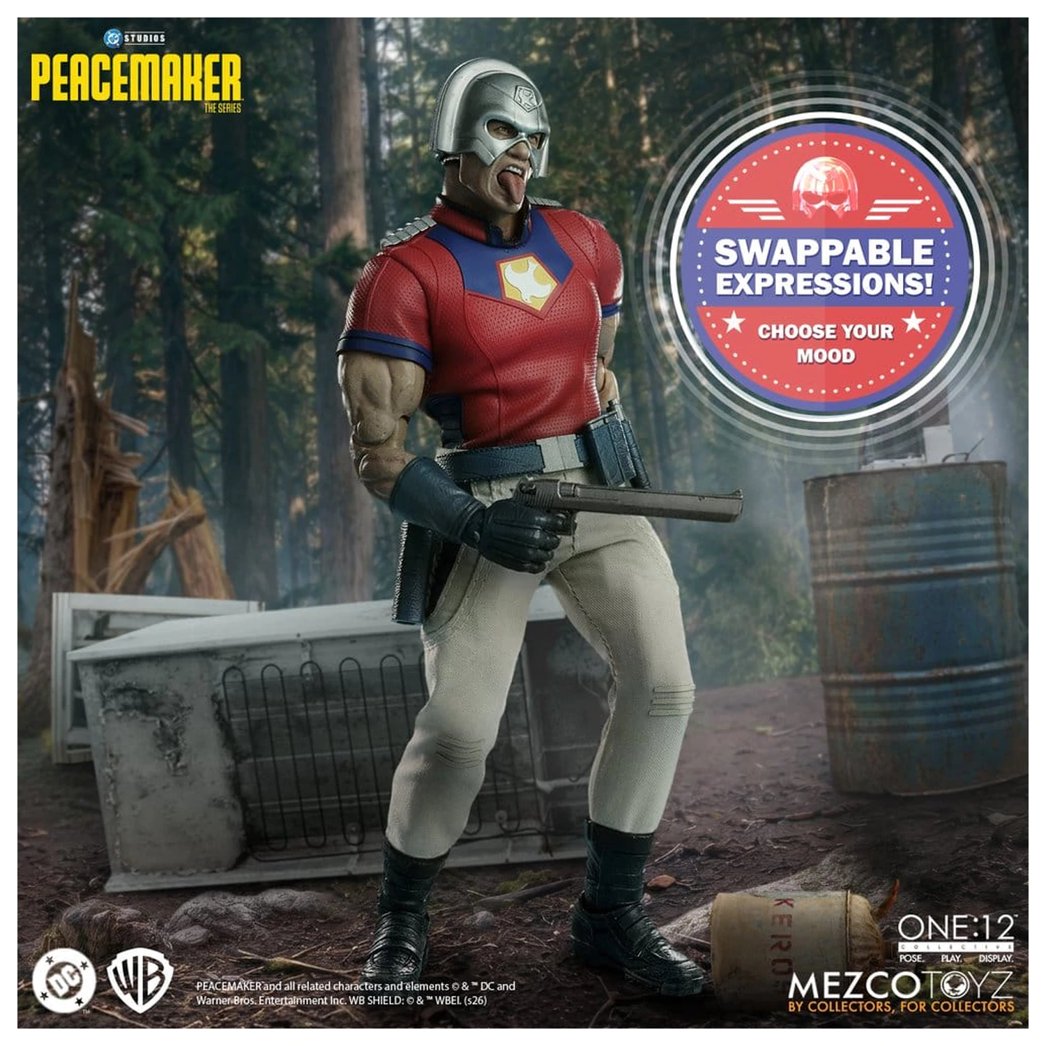 DC Comics One:12 Collective Figurina de actiune 1/12 Peacemaker 17 cm poza produsului