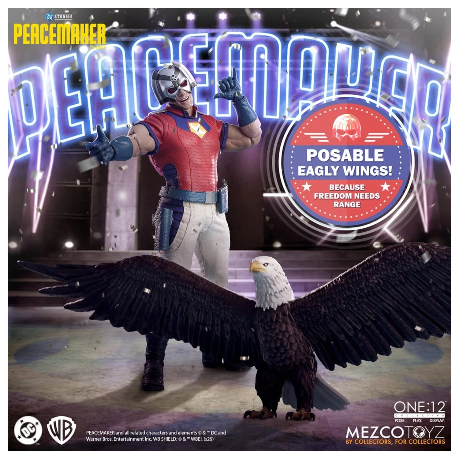 DC Comics One:12 Collective Figurina de actiune 1/12 Peacemaker 17 cm poza produsului