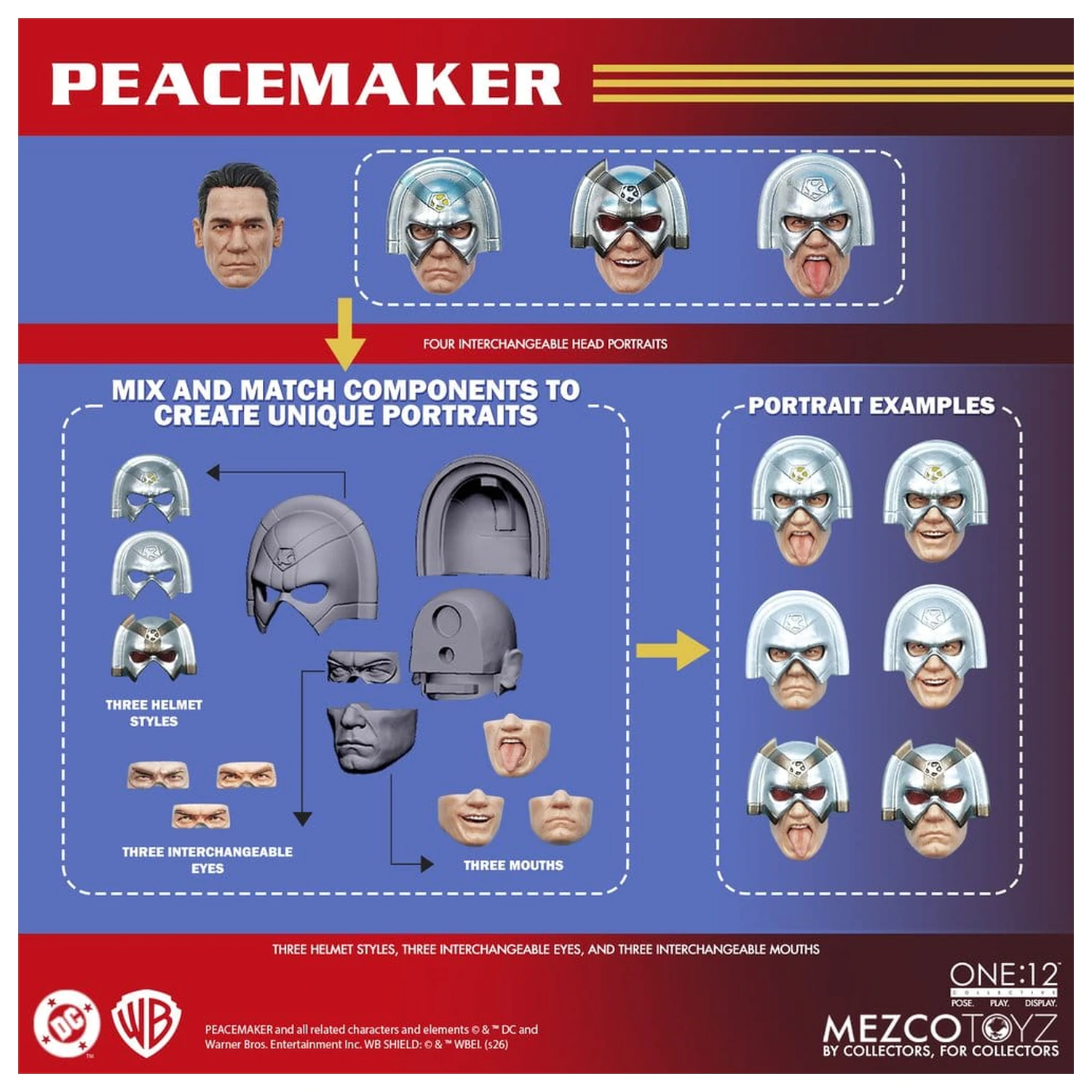 DC Comics One:12 Collective Figurina de actiune 1/12 Peacemaker 17 cm poza produsului