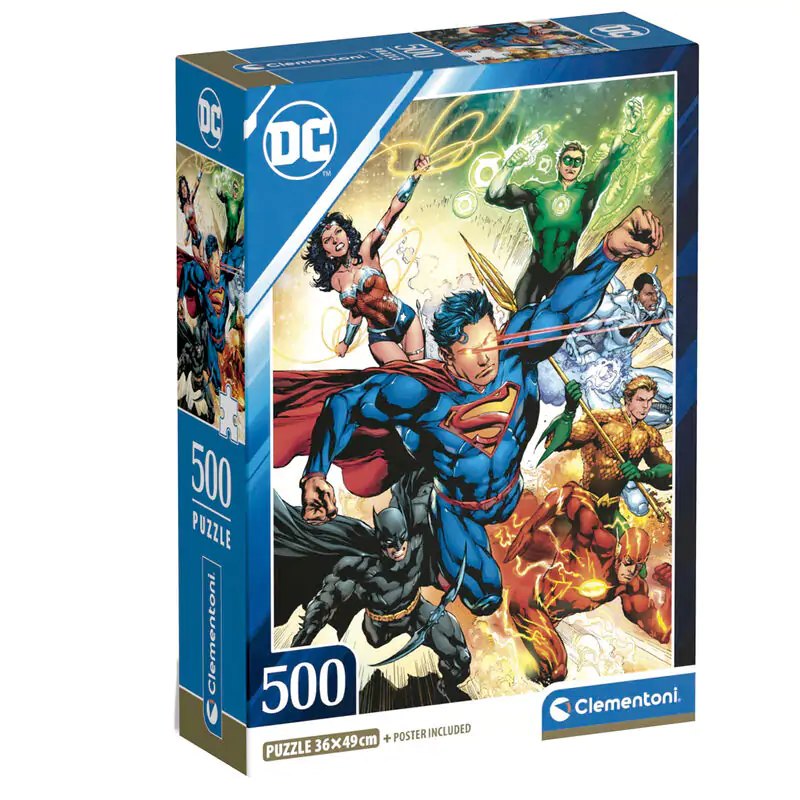 DC Comics puzzle 500 piese poza produsului