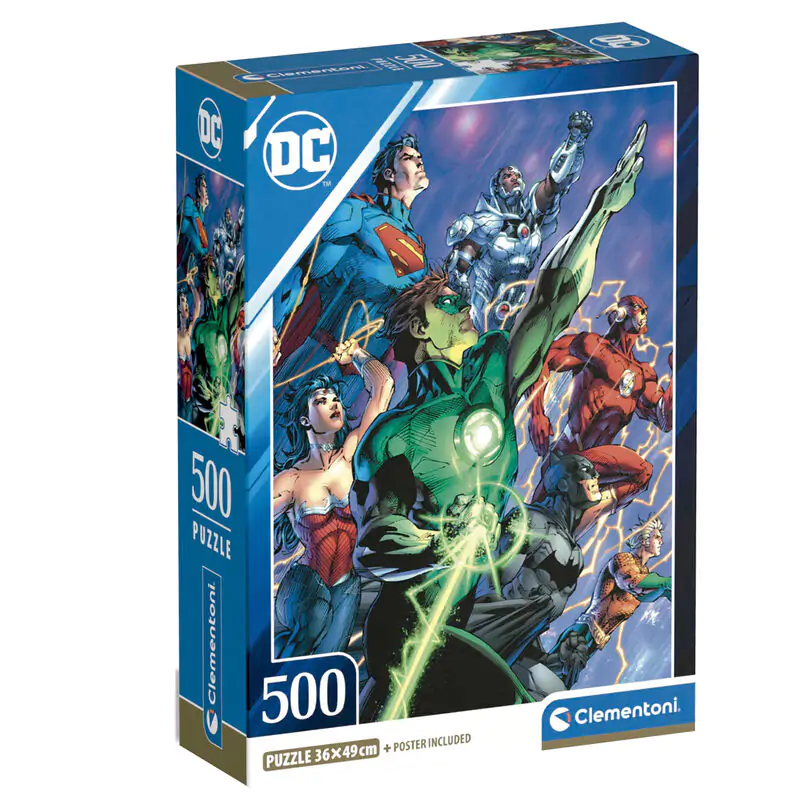 DC Comics puzzle 500 piese poza produsului