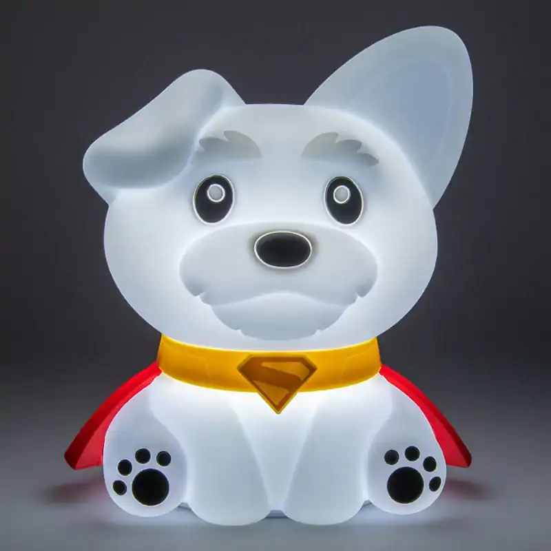 DC Comics Squishy Glo Silicon Light Superman Krypto 17 cm poza produsului