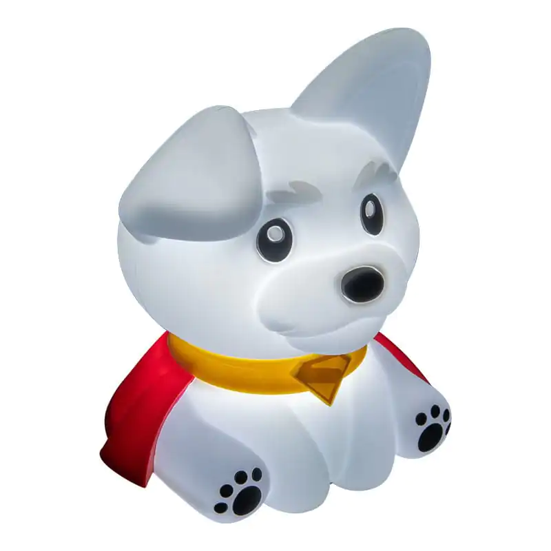 DC Comics Squishy Glo Silicon Light Superman Krypto 17 cm poza produsului