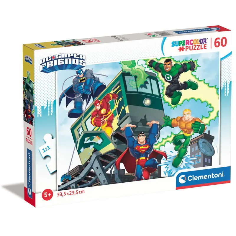 DC Comics Super Friends puzzle 60 de piese poza produsului