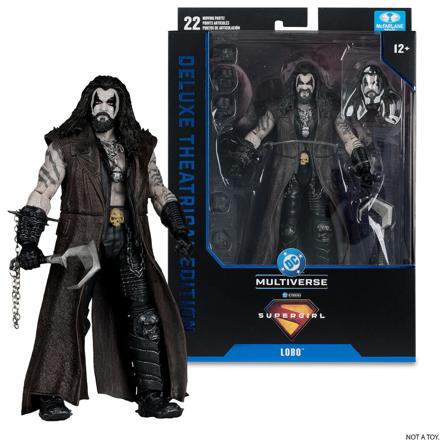 DC Comics Supergirl Deluxe Theatrical Edition figurina Lobo 18cm poza produsului