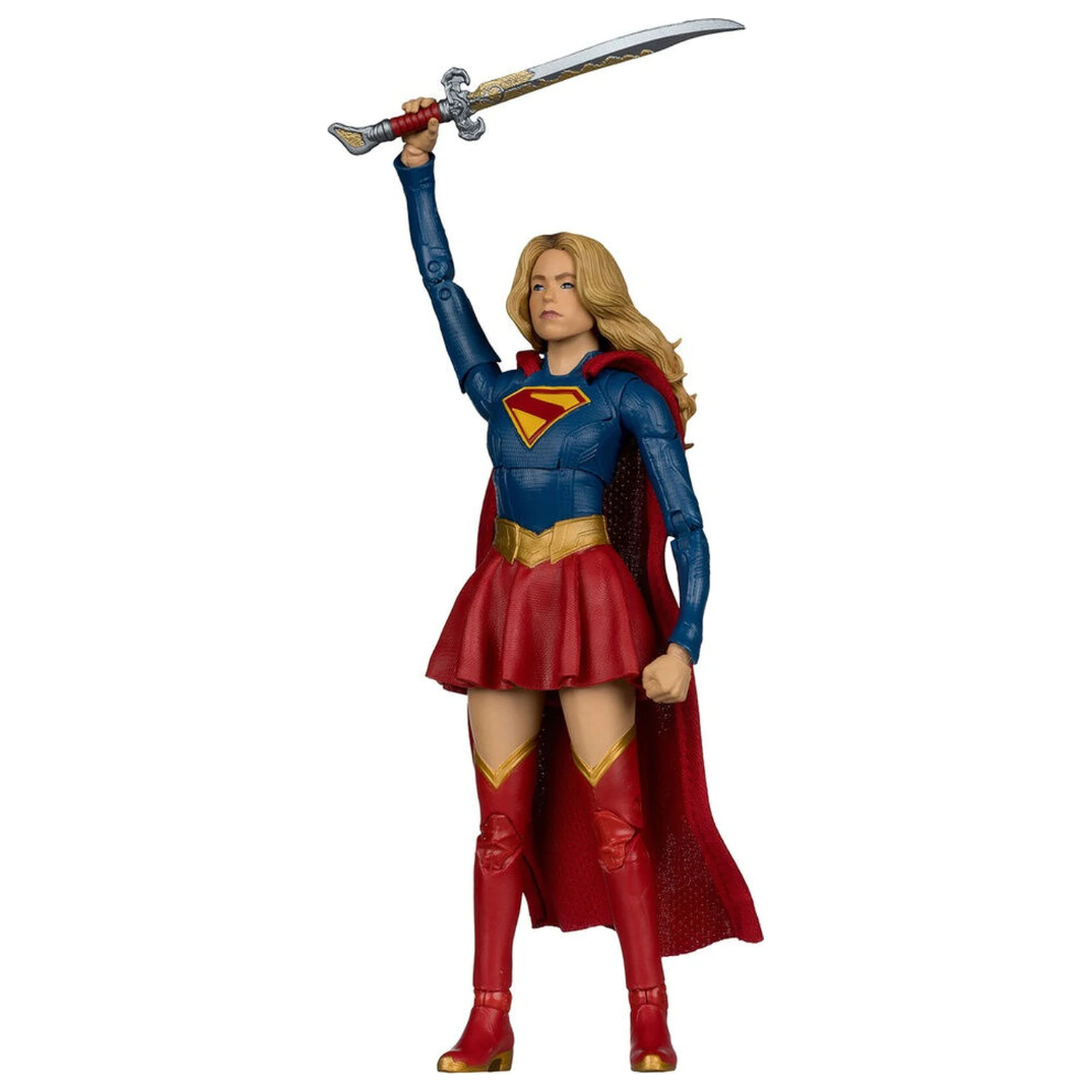 DC Comics Supergirl Deluxe Theatrical Edition figurina Supergirl & Puppy Krypto de 18cm poza produsului