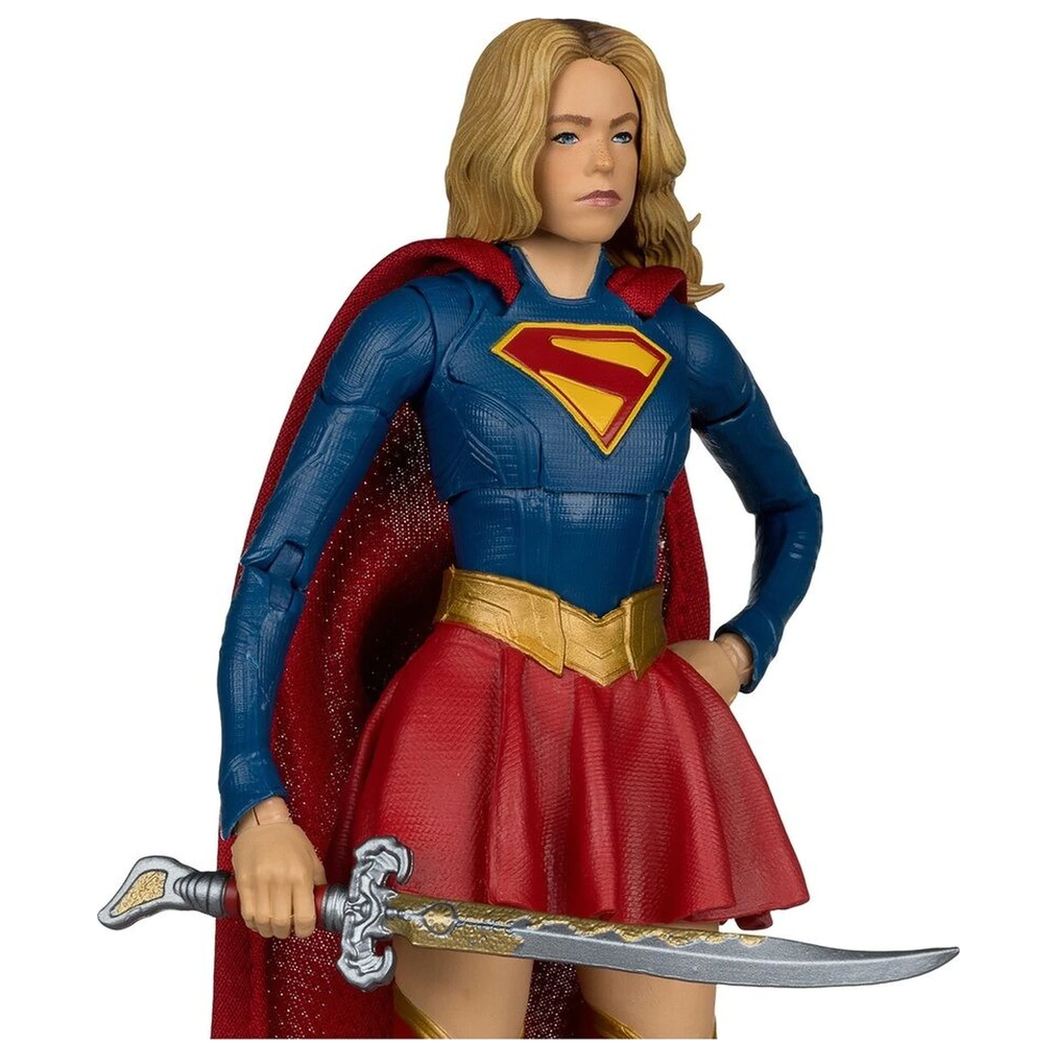 DC Comics Supergirl Deluxe Theatrical Edition figurina Supergirl & Puppy Krypto de 18cm poza produsului