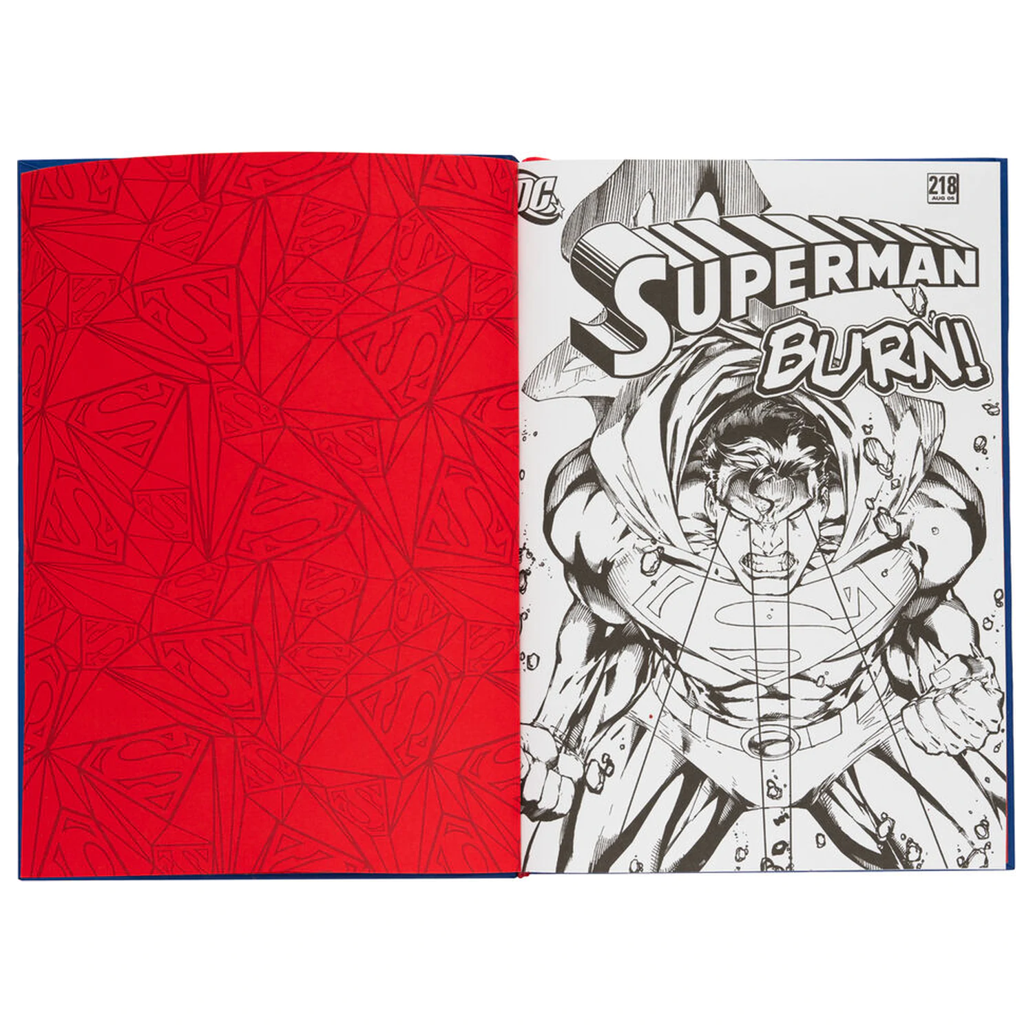 DC Comics Superman Caiet lenticular A5 poza produsului