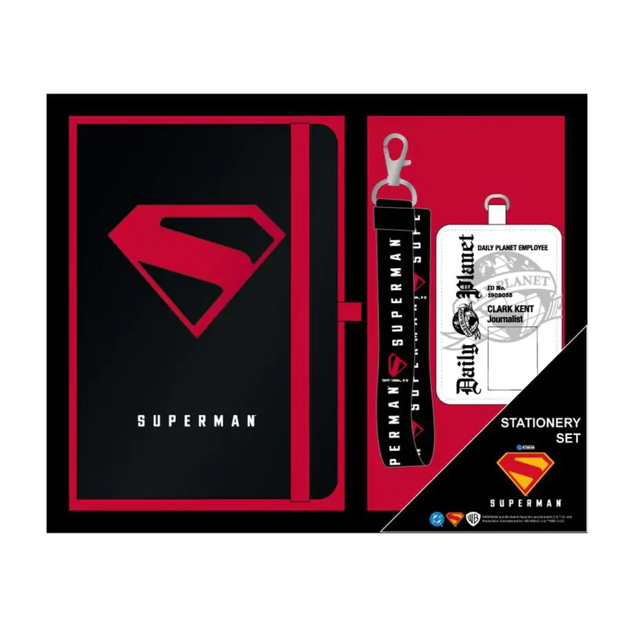 DC Comics Superman set de papetărie poza produsului