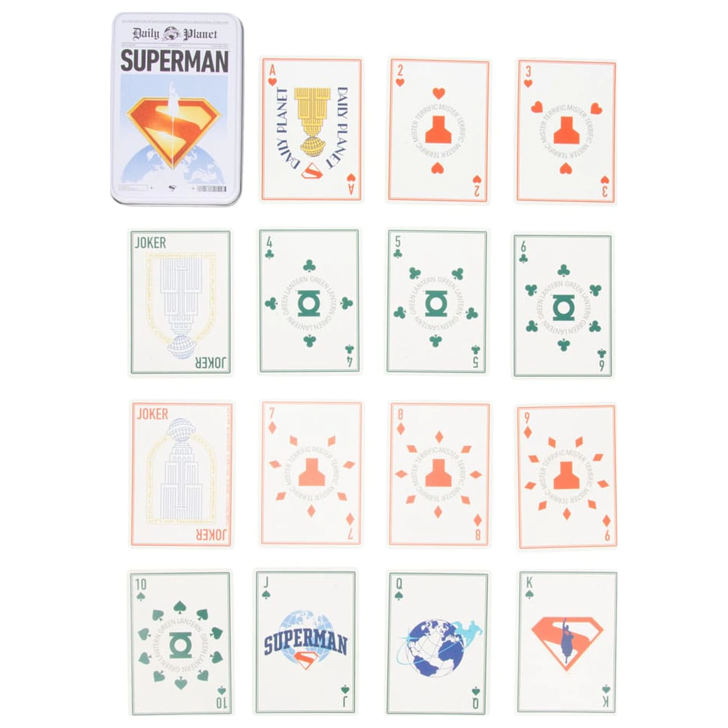 DC Comics Playing Cards Superman cărți de joc poza produsului