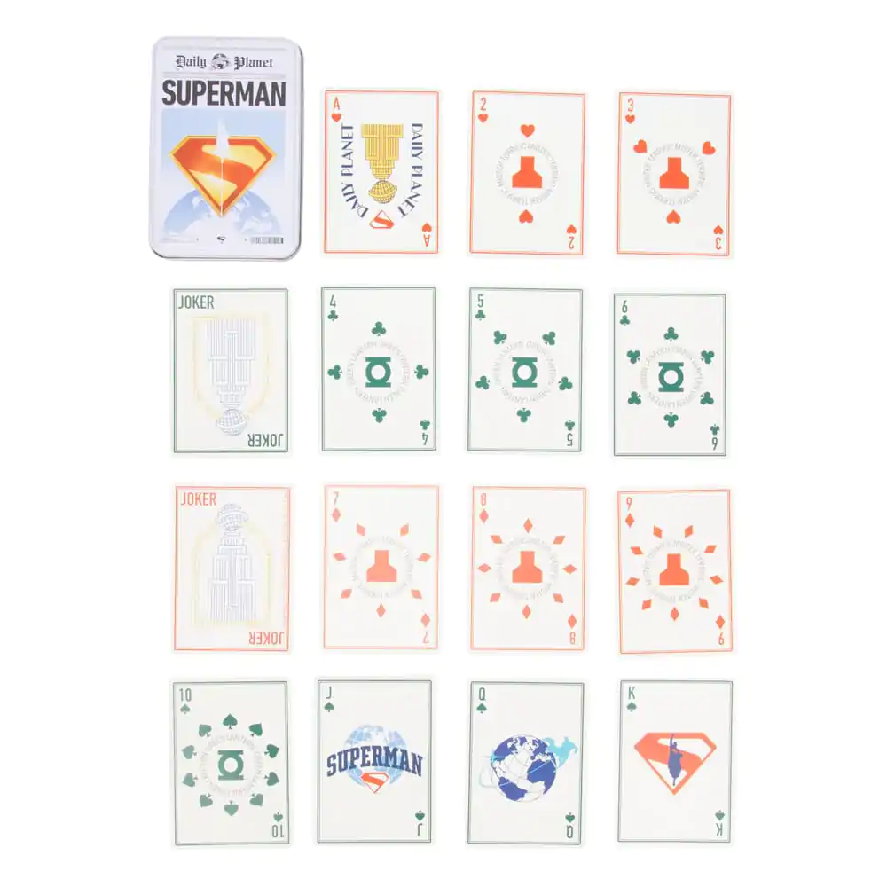DC Comics Playing Cards Superman cărți de joc poza produsului
