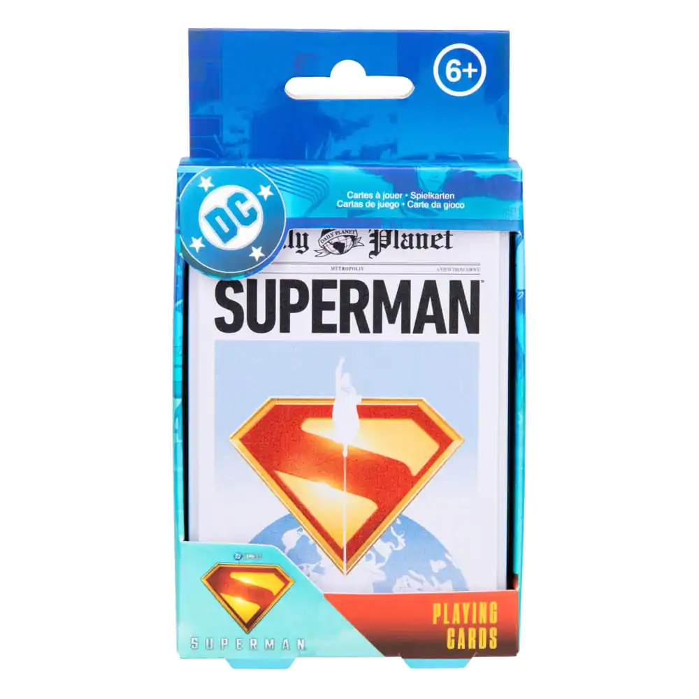 DC Comics Playing Cards Superman cărți de joc poza produsului