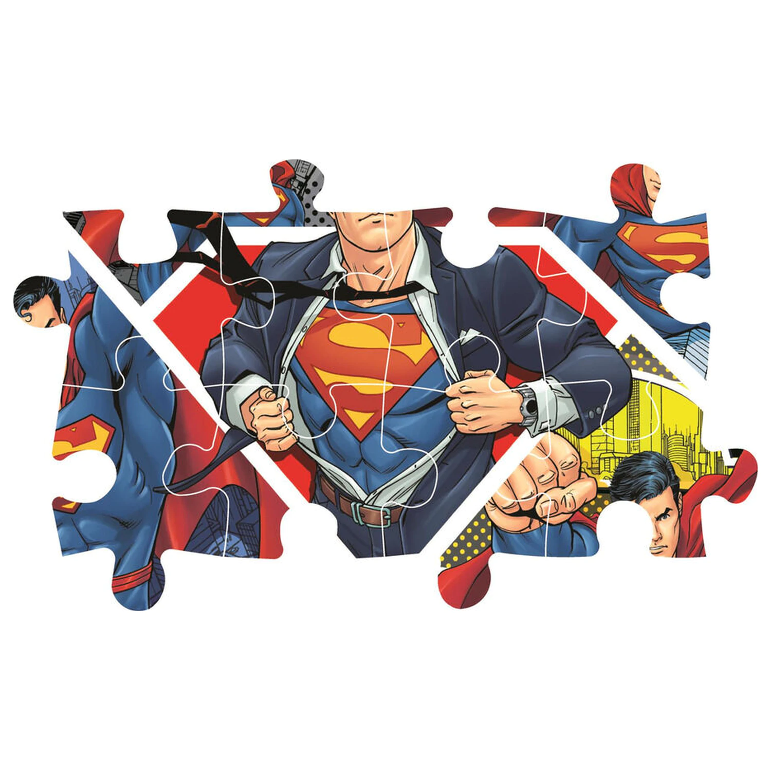 DC Comics superman maxi puzzle 104 piese poza produsului