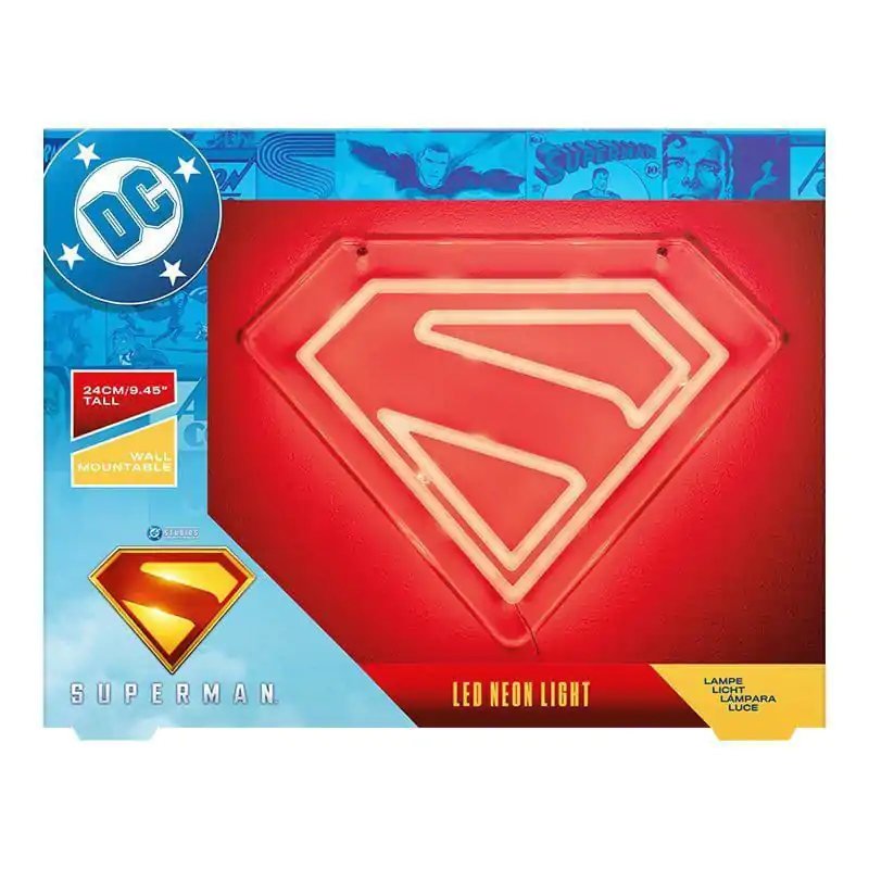 DC Comics Lumină de perete LED tip lampă Superman Neon poza produsului