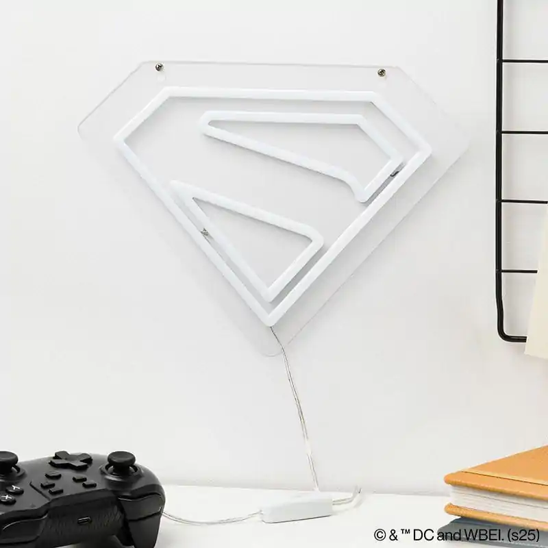 DC Comics Lumină de perete LED tip lampă Superman Neon poza produsului