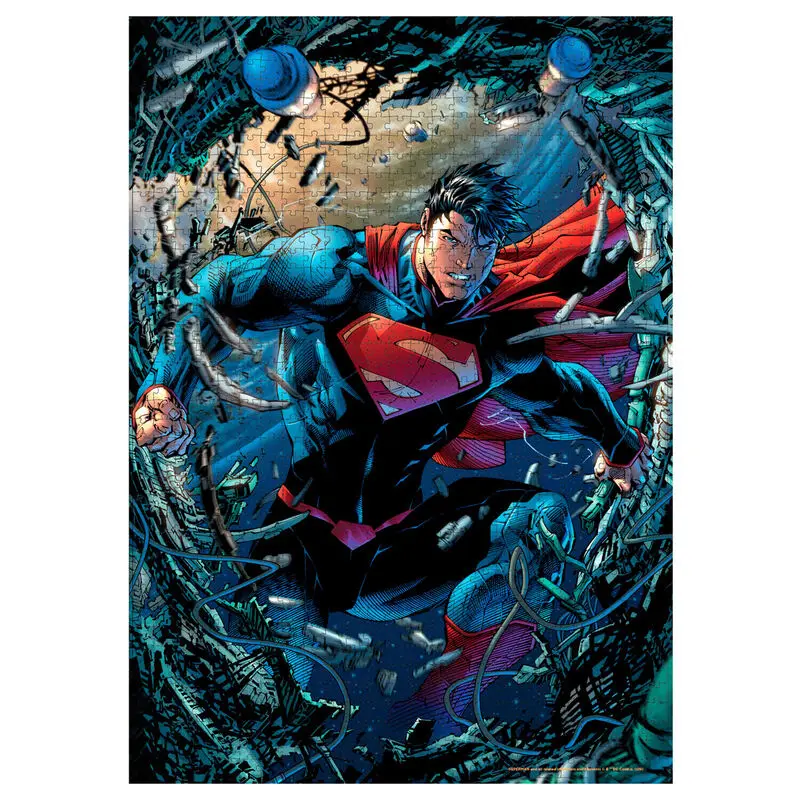 DC Comics Jigsaw Puzzle Superman Chatarra Puzzle poza produsului