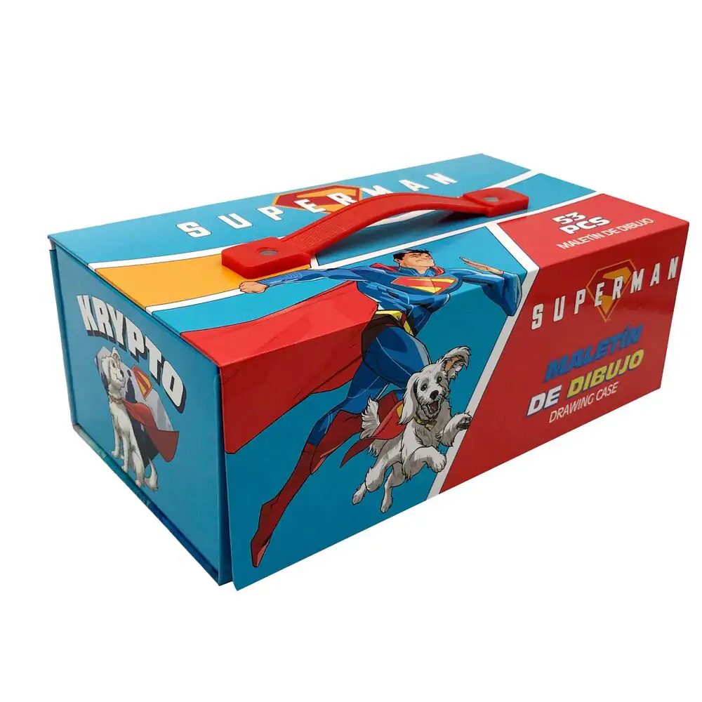 DC Comics Superman Trusa de papetarie de colorat poza produsului