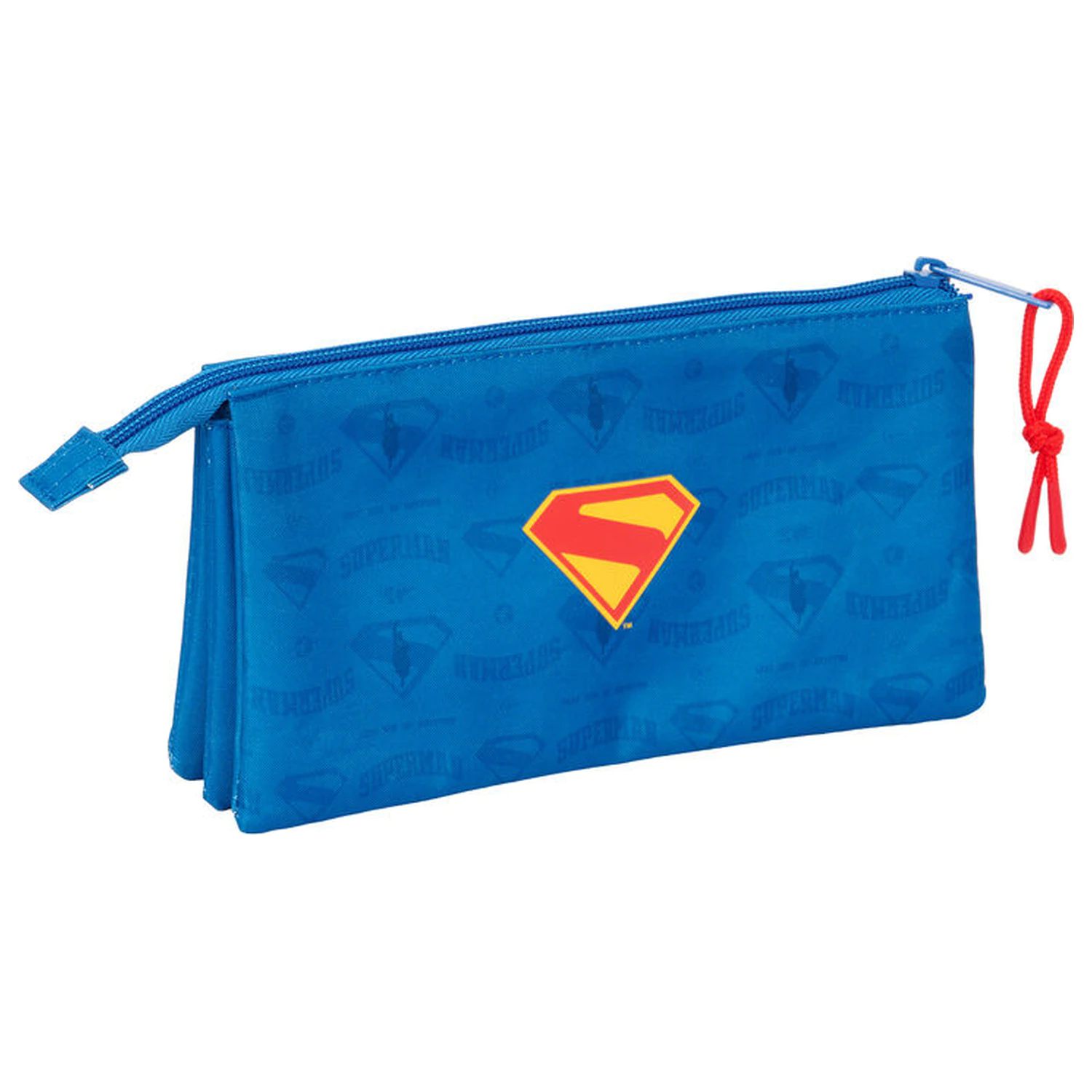 DC Comics Superman etui triplu pentru creioane poza produsului