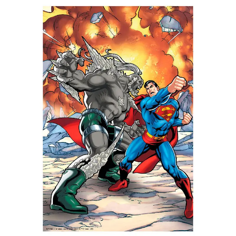 Puzzle 3D DC Comics Superman vs Doomsday Prime 300 piese poza produsului