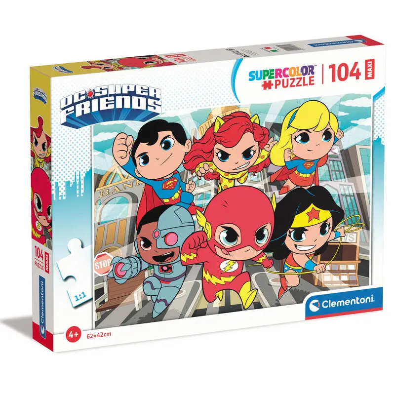 DC Comics Suprefriends maxi puzzle 104 piese poza produsului