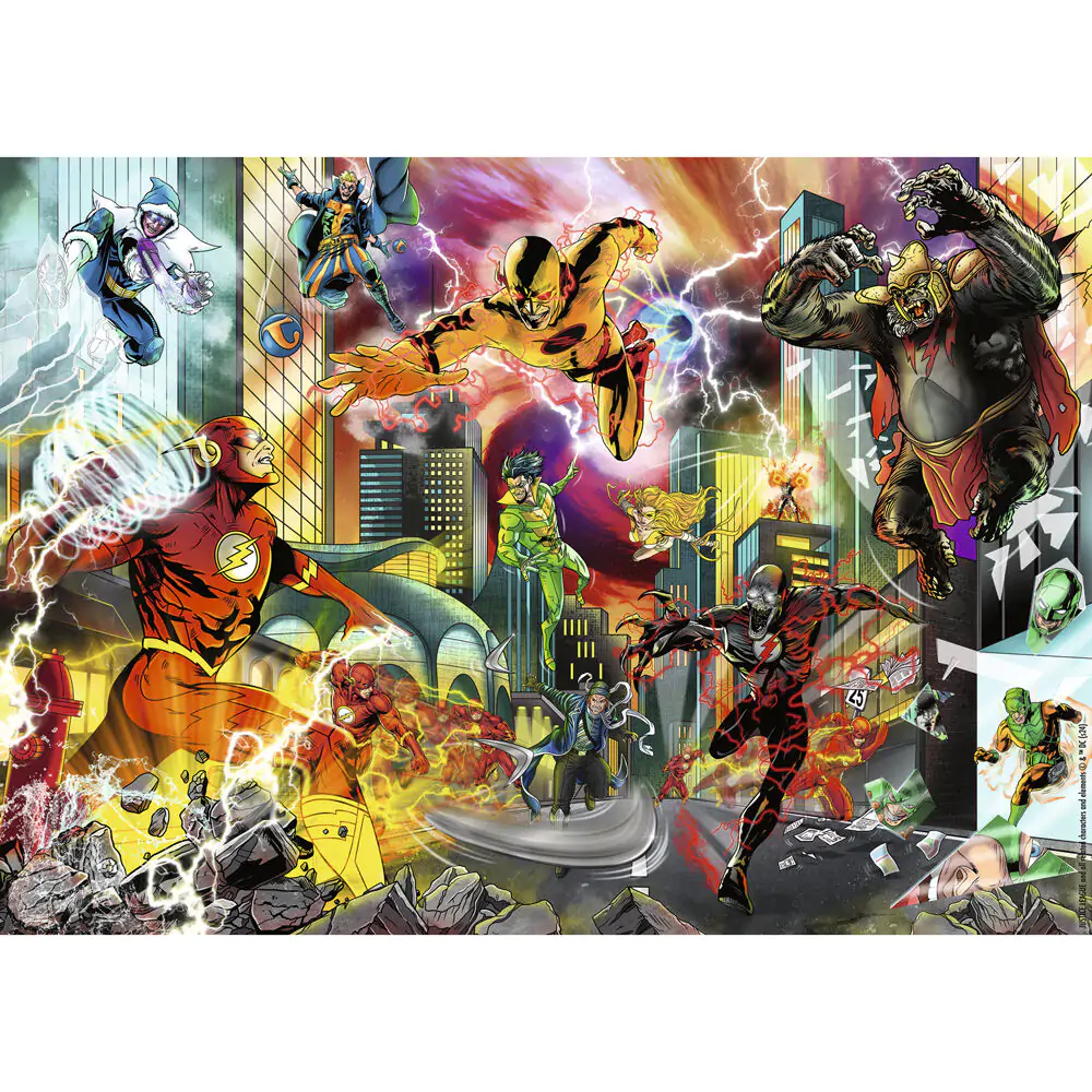 DC Comics Jigsaw Puzzle The Flash (1000 piese) poza produsului