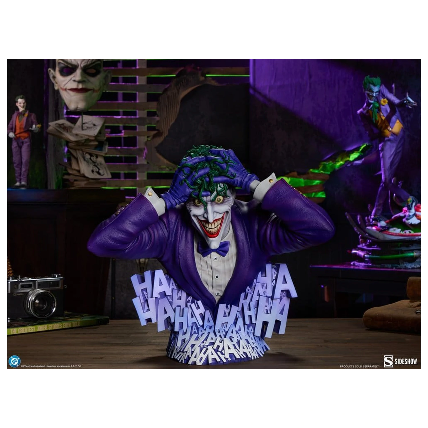 DC Comics Bust The Joker (Batman: The Killing Joke) 36 cm poza produsului