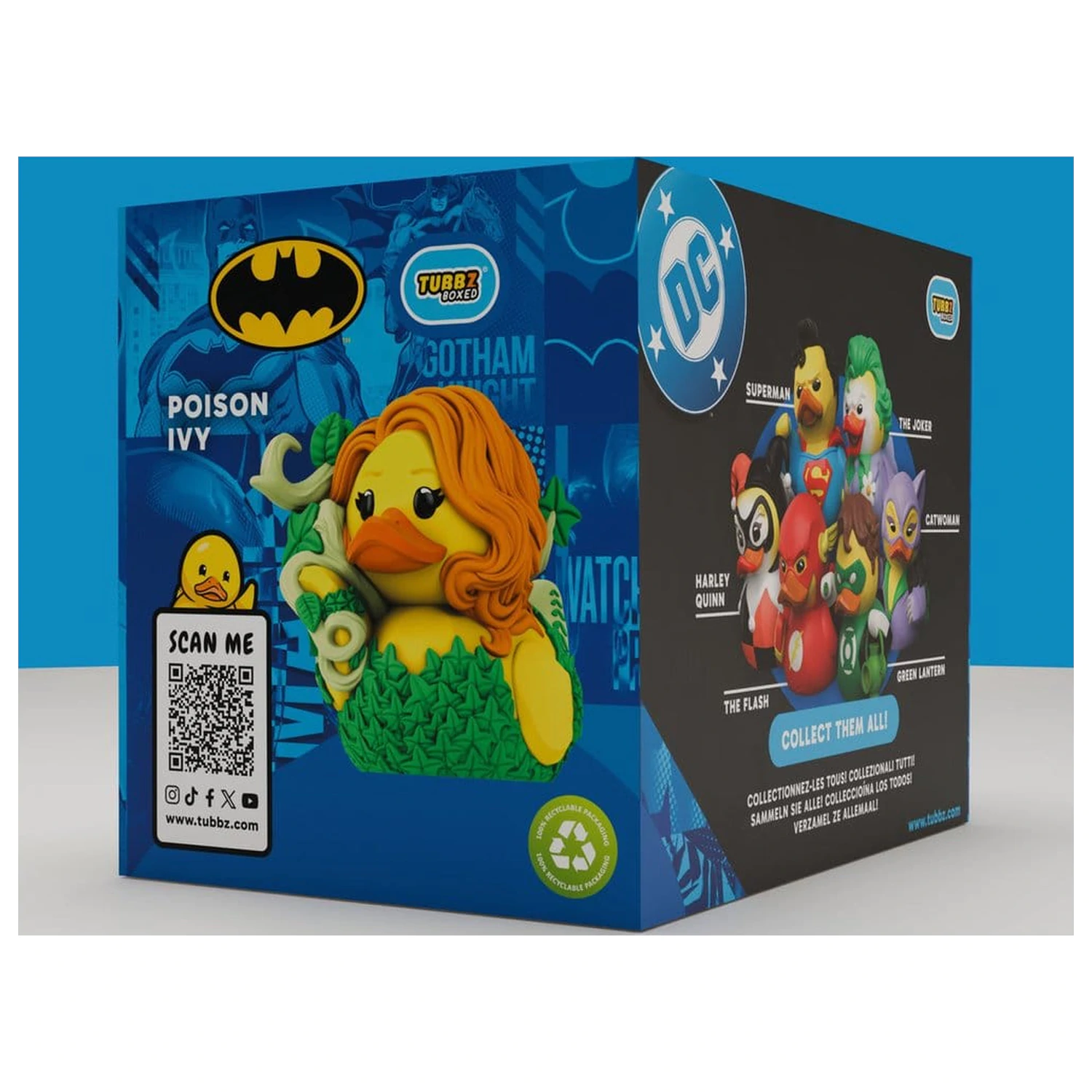 DC Comics Tubbz PVC Figura Poison Ivy Editie Ambalata 10 cm poza produsului