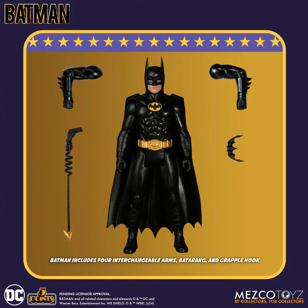 DC Comics Universe Batman 1989 figurină 9,5cm poza produsului