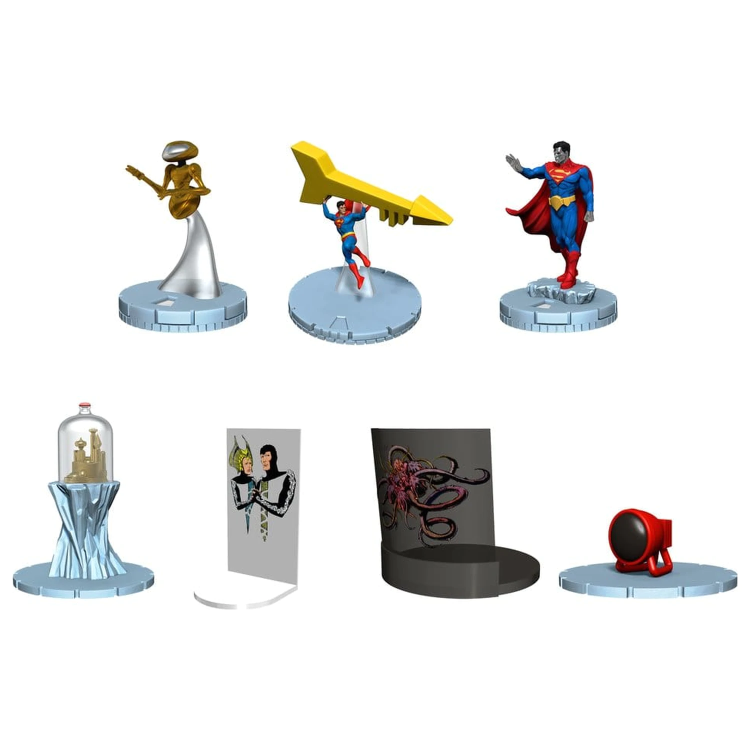 DC Comics Wizkids HeroClix Iconix Mini figurine Fortress of Solitude Vol 1 13 cm poza produsului
