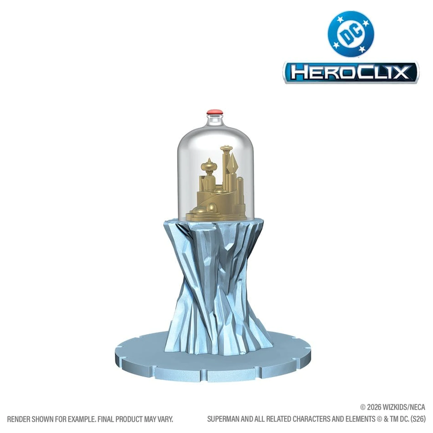 DC Comics Wizkids HeroClix Iconix Mini figurine Fortress of Solitude Vol 1 13 cm poza produsului