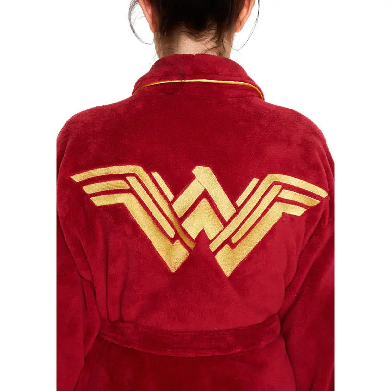 DC Comics Wonder Woman halat de baie fleece pentru damă poza produsului