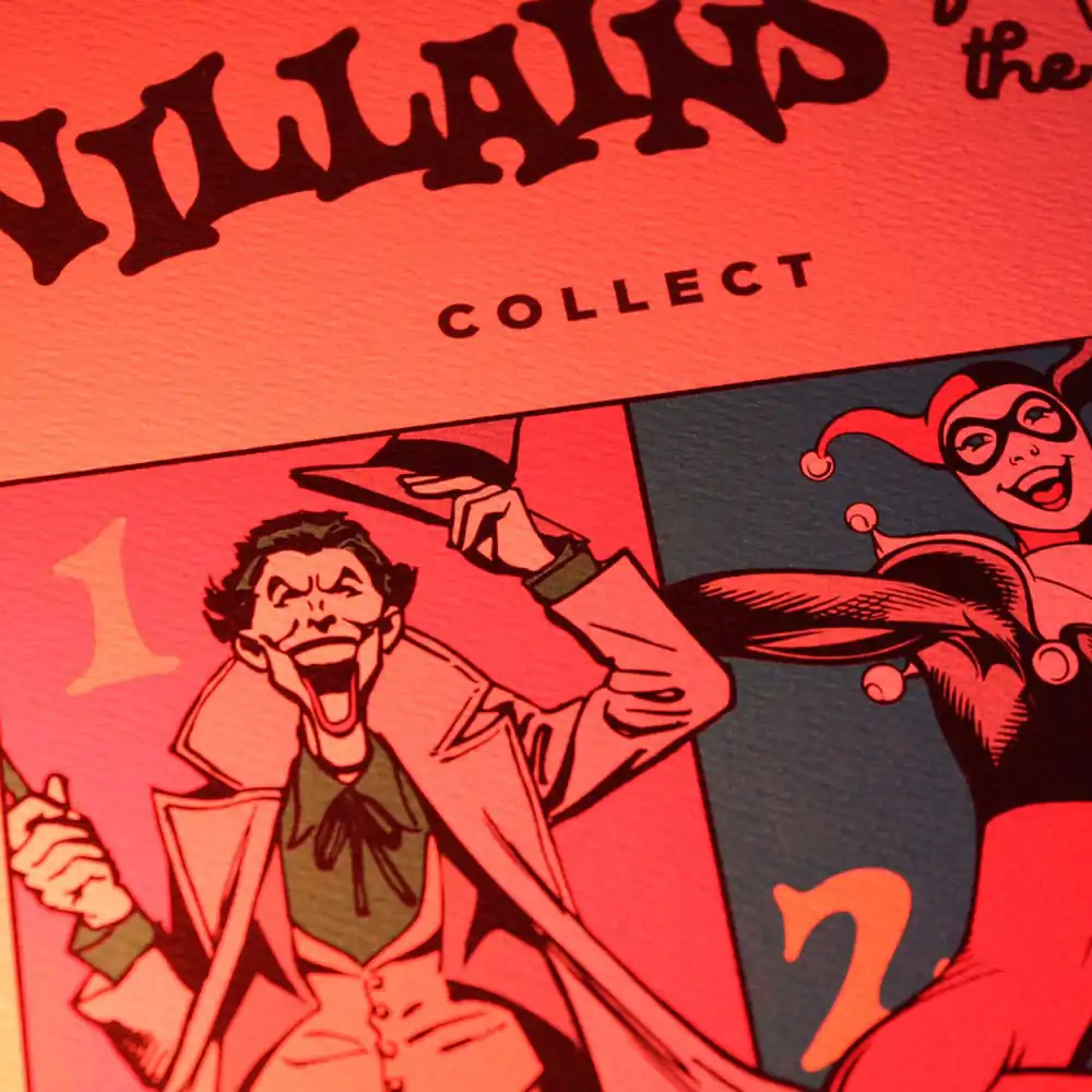 Imprimare artistică DC Comics 90th Anniversary Villains Ediție Limitată 42 x 30 cm poza produsului