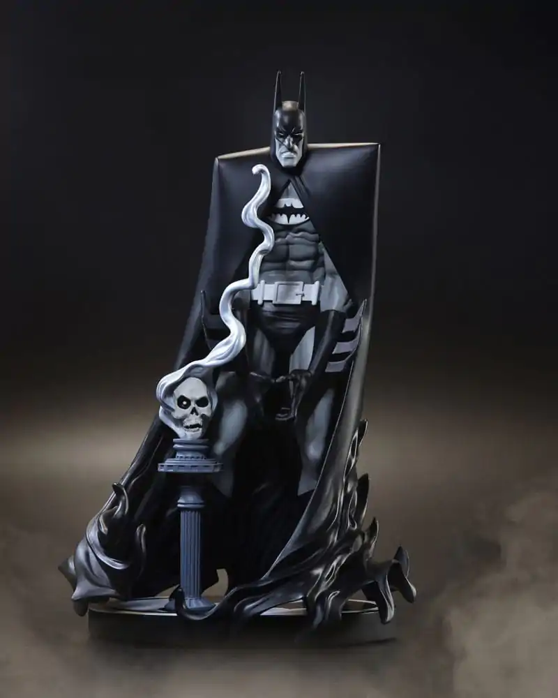 Statuie din rășină DC Direct 1/10 Batman Black & White de Bill Sienkiewicz 20 cm poza produsului