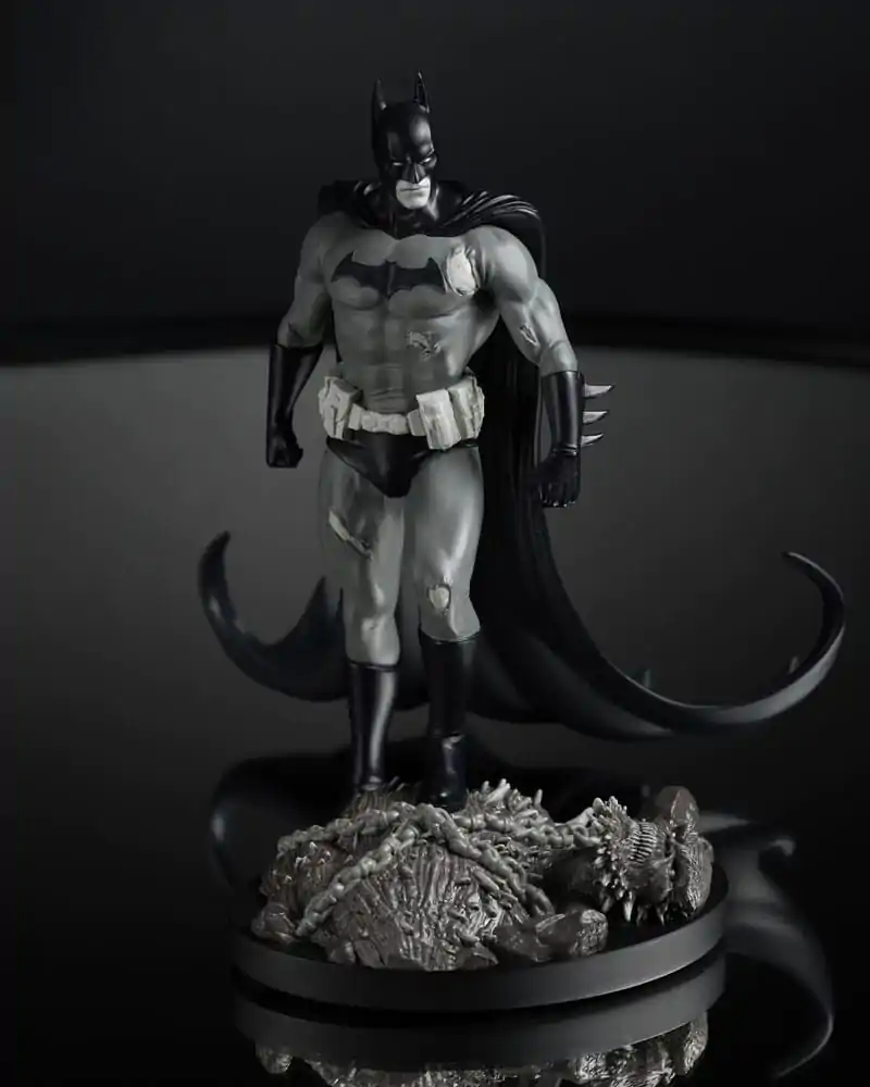 Statuie DC Direct 1/10 Batman by Bjorn Barends (Black White) 18 cm poza produsului