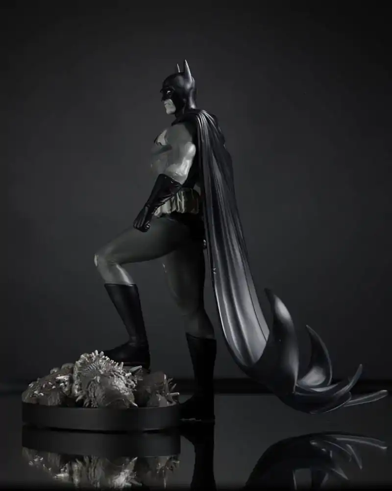 Statuie DC Direct 1/10 Batman by Bjorn Barends (Black White) 18 cm poza produsului