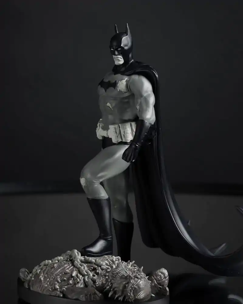 Statuie DC Direct 1/10 Batman by Bjorn Barends (Black White) 18 cm poza produsului