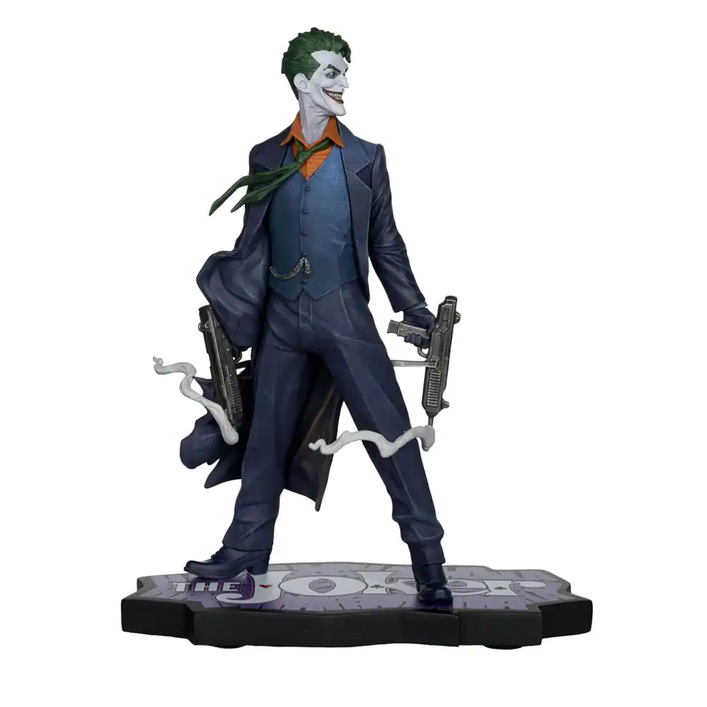 Statuie DC Direct 1/10 The Joker Purple Craze: The Joker by Gabriele Dell'Otto Limited Edition 19 cm poza produsului