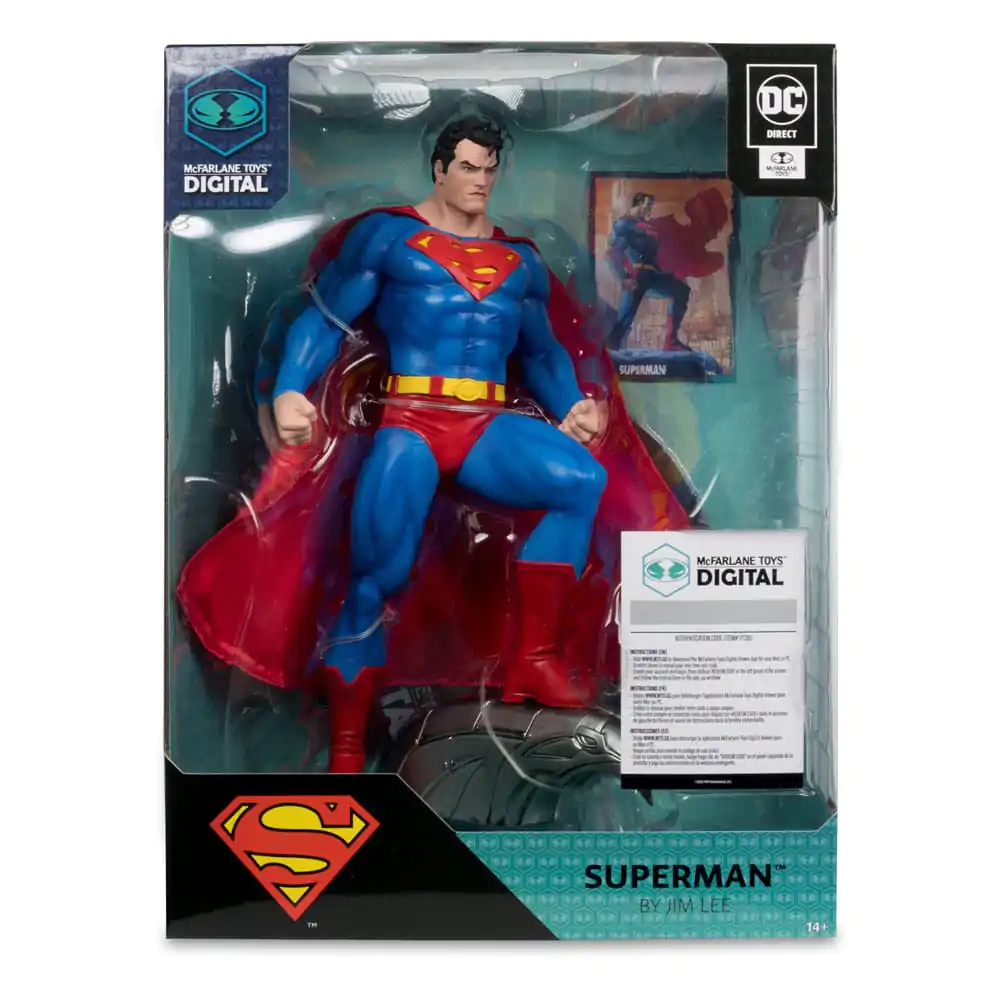 Statuie PVC DC Direct 1/6 Superman de Jim Lee (McFarlane Digital) 25 cm poza produsului