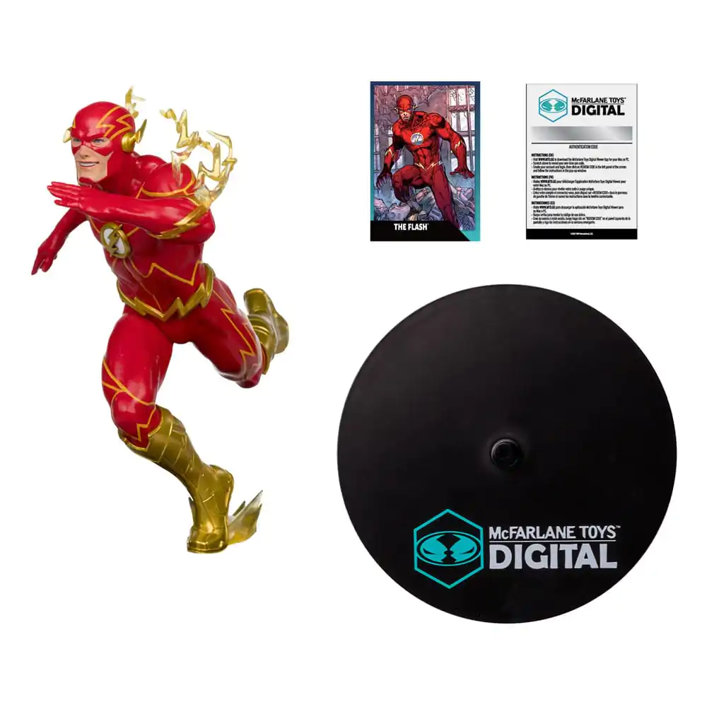 Statuie PVC DC Direct 1/6 The Flash de Jim Lee (McFarlane Digital) 20 cm poza produsului