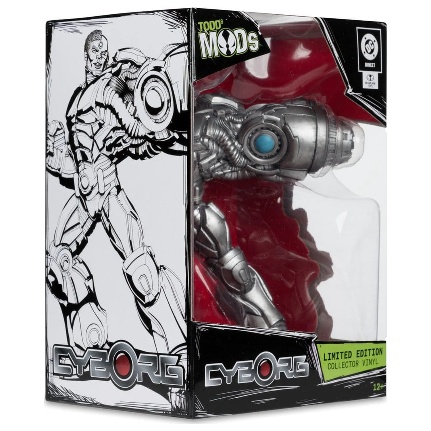 DC Direct Collector Statuie de vinil Cyborg 12 cm poza produsului
