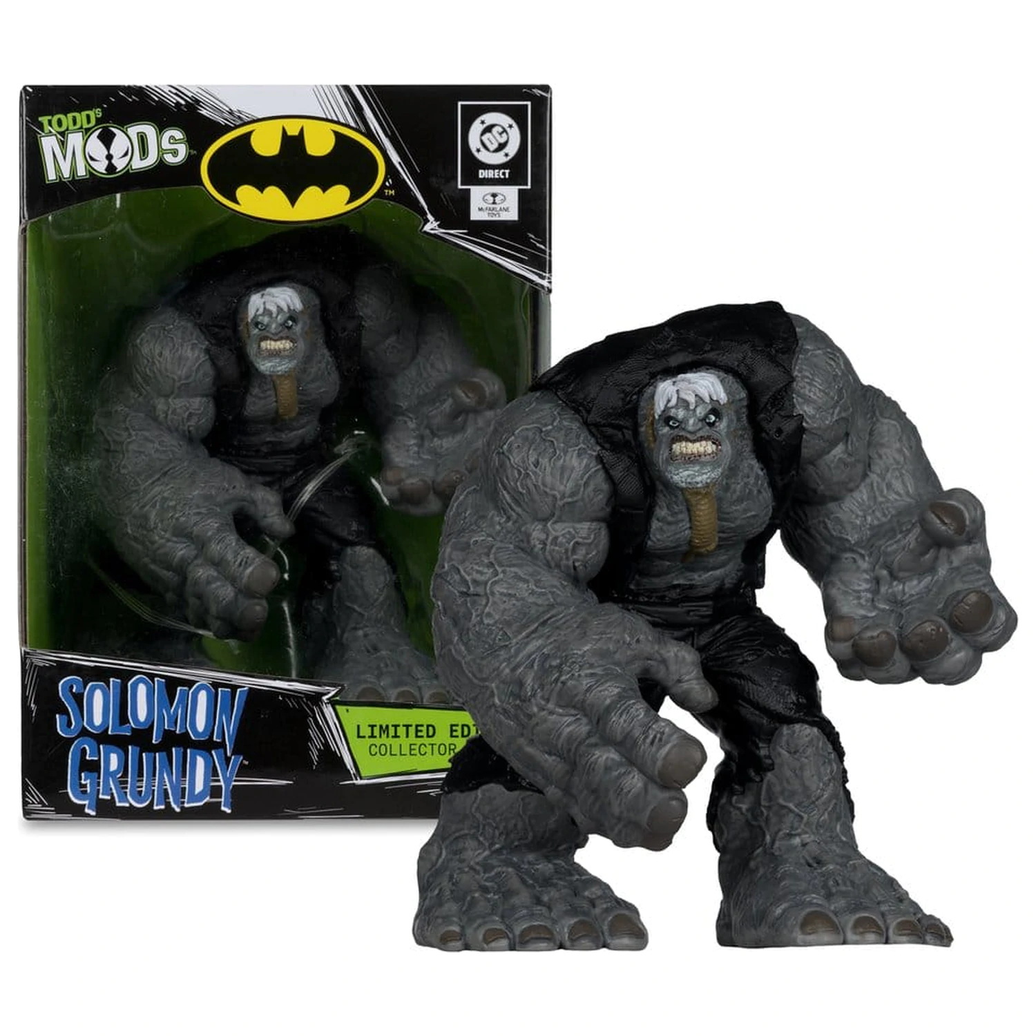 DC Direct Collector Statuie din Vinil Solomon Grundy (Limited Edition Todd's Mods) 11 cm poza produsului