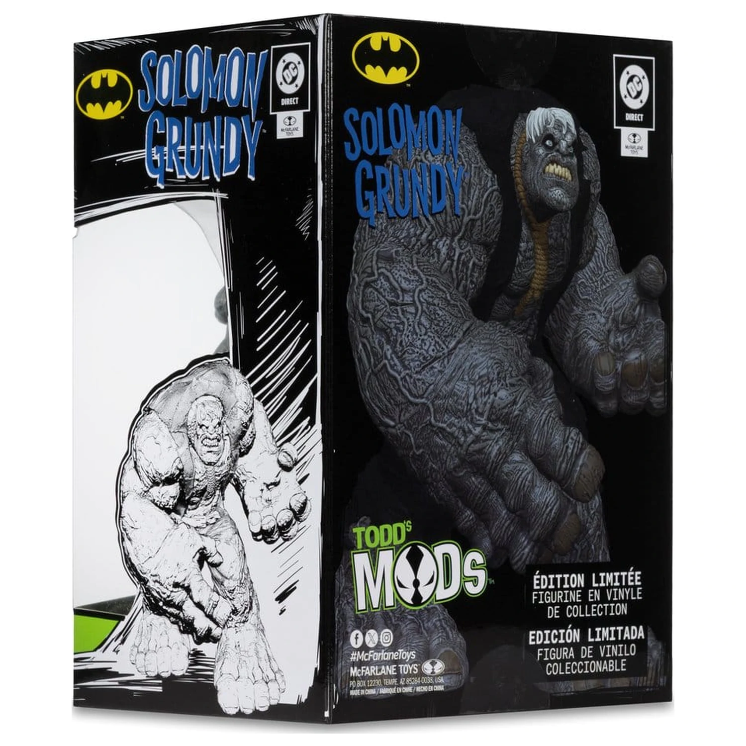 DC Direct Collector Statuie din Vinil Solomon Grundy (Limited Edition Todd's Mods) 11 cm poza produsului