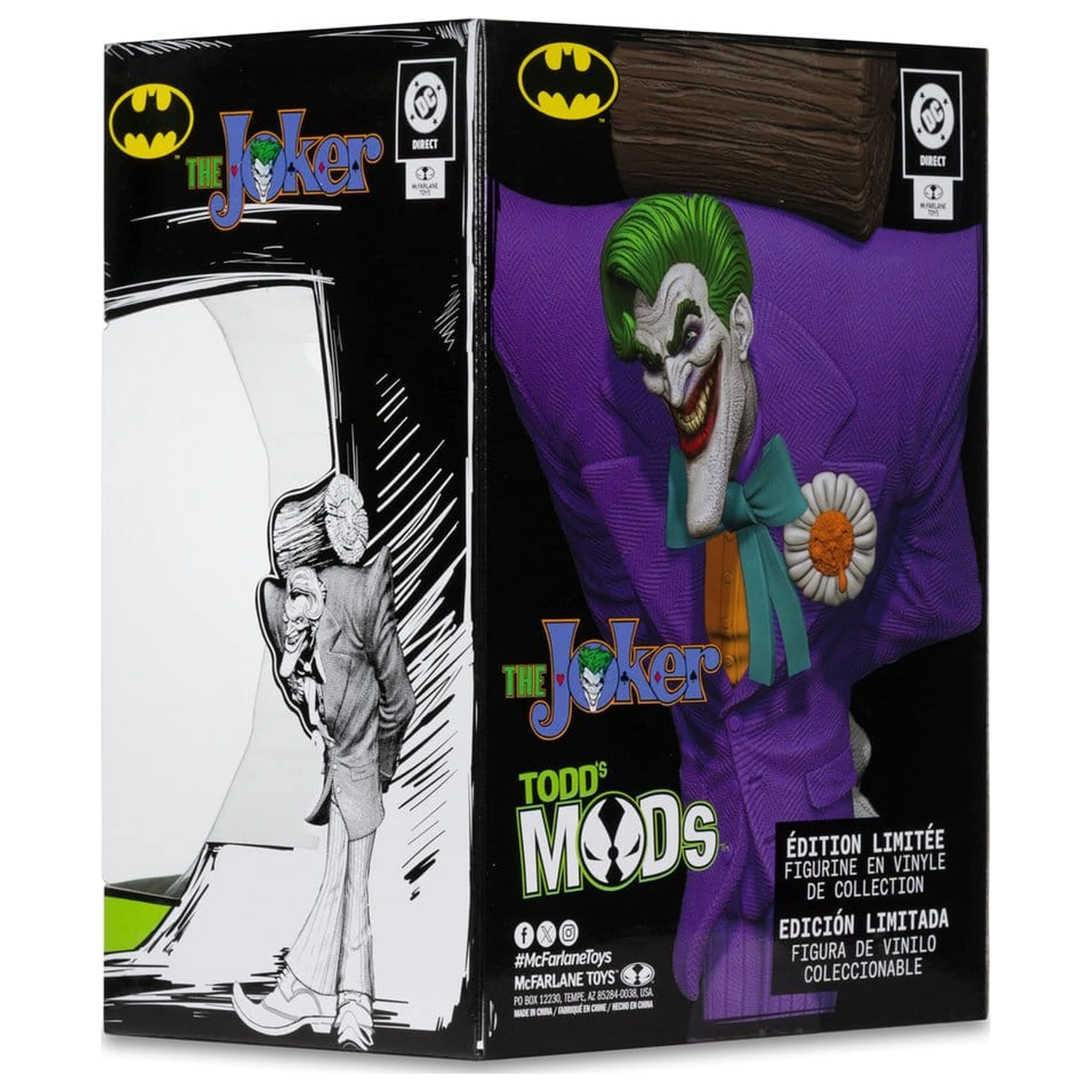 DC Direct Collector Statuie din Vinil The Joker (Limited Edition Todd's Mods) 13 cm poza produsului