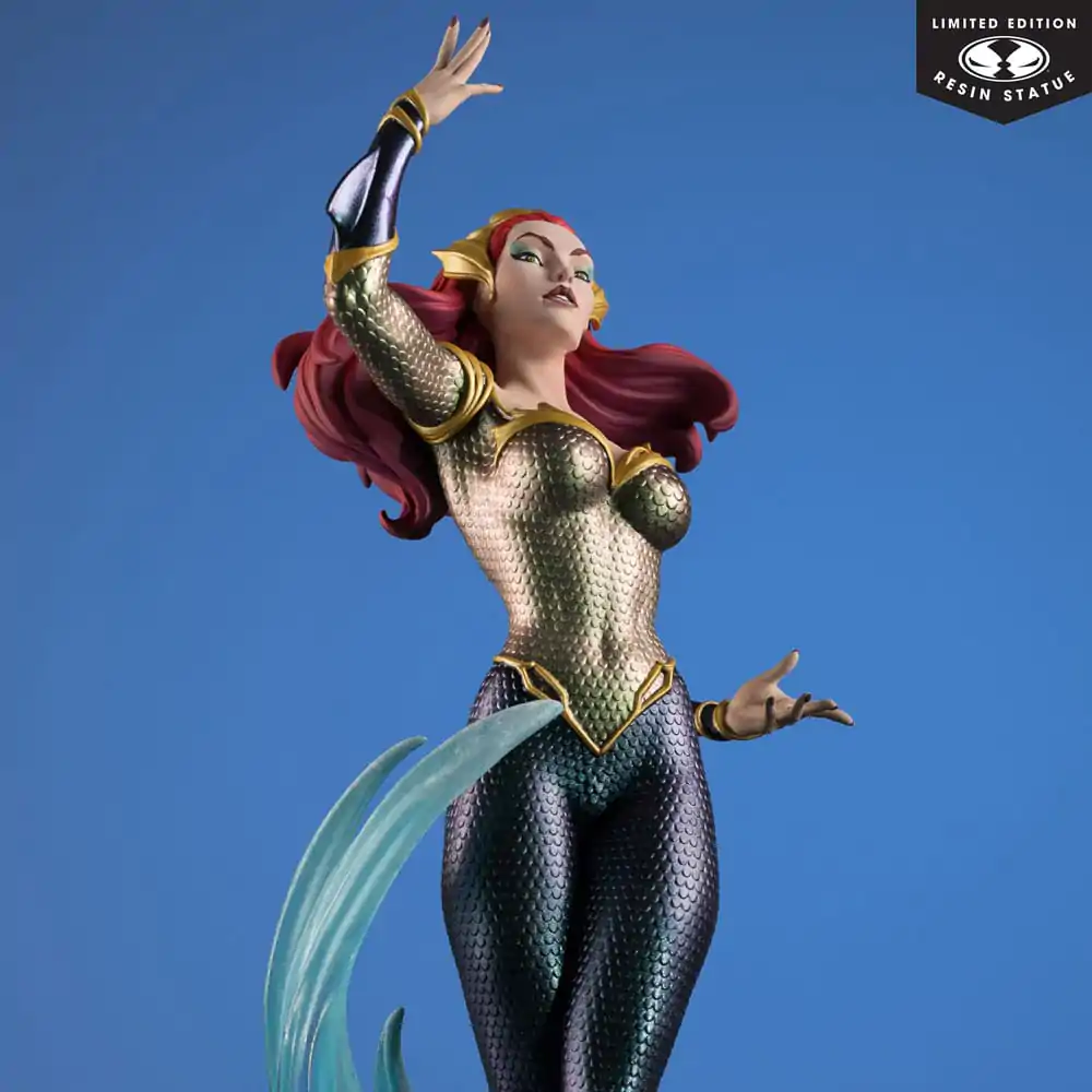 Statuie DC Direct Cover Girls 1/8 Mera by J. Scott Campbell 26 cm poza produsului