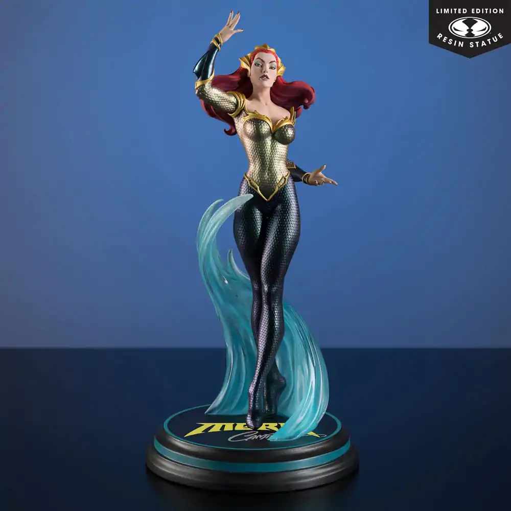 Statuie DC Direct Cover Girls 1/8 Mera by J. Scott Campbell 26 cm poza produsului