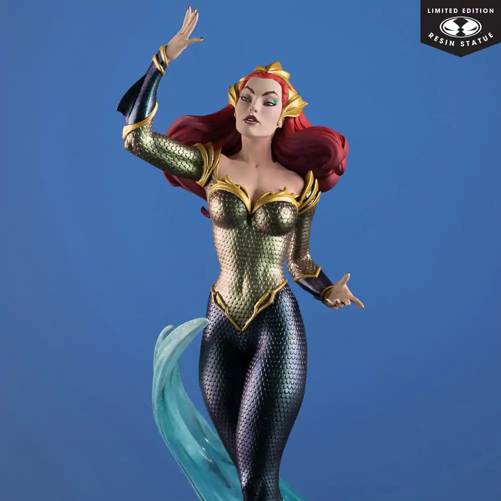 Statuie DC Direct Cover Girls 1/8 Mera by J. Scott Campbell 26 cm poza produsului