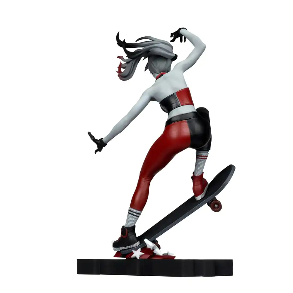 DC Direct Harley Quinn: Statuie Roșu, Alb & Negru 1/10 Harley Quinn de Ivan Tao 20 cm poza produsului