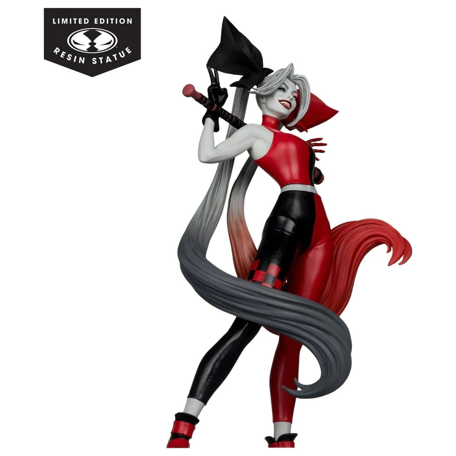 DC Direct Harley Quinn: Red, White & Black Statuie 1/10 Harley Quinn de Alex Garner 21 cm poza produsului
