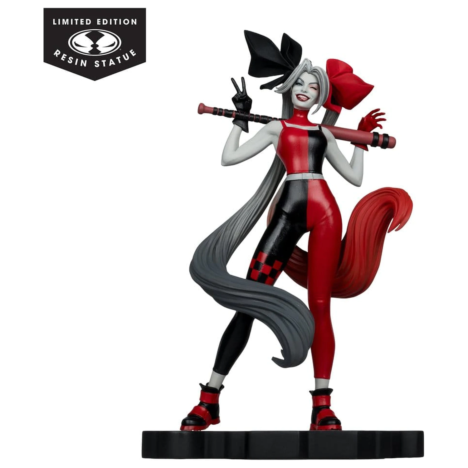 DC Direct Harley Quinn: Red, White & Black Statuie 1/10 Harley Quinn de Alex Garner 21 cm poza produsului