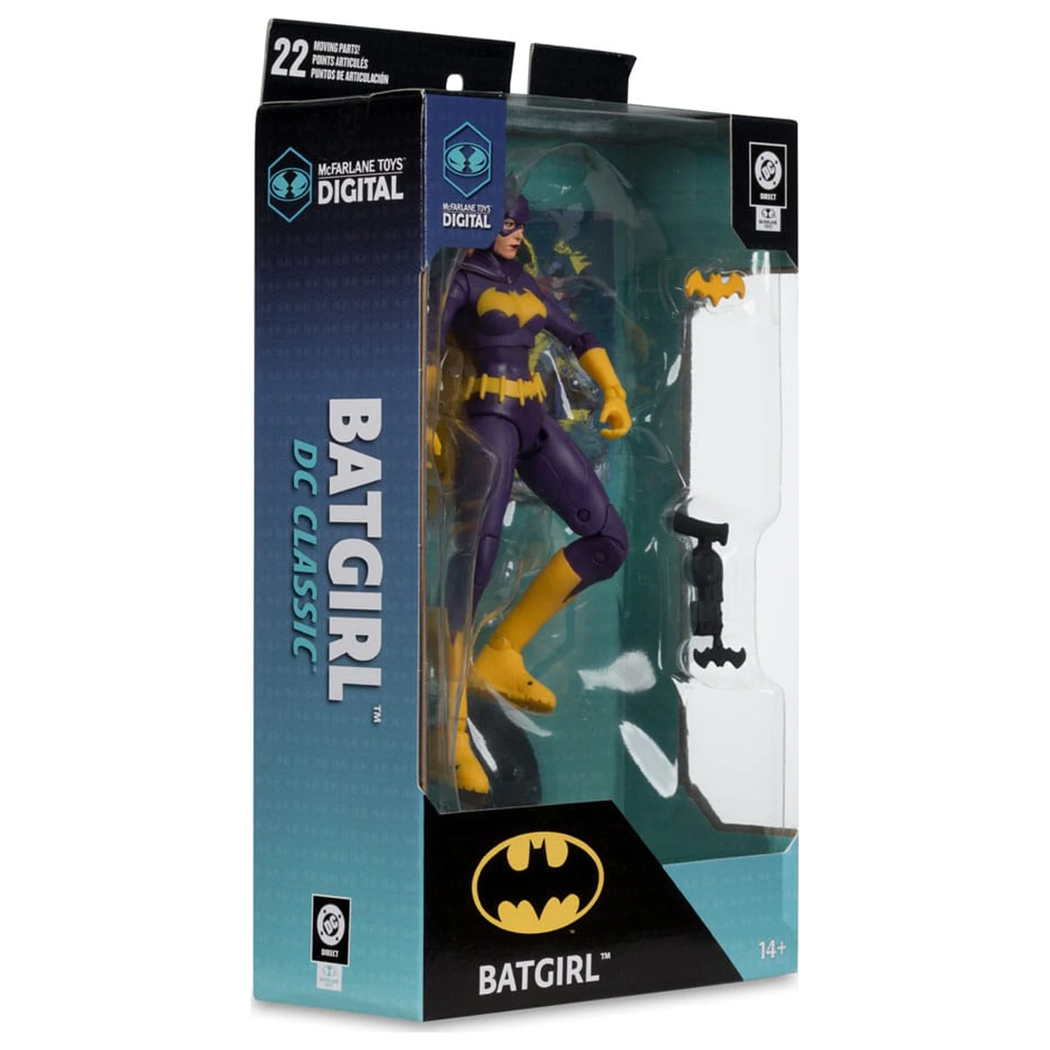 DC Direct McFarlane Toys Figurina de actiune Digitala Batgirl (DC Classics) 18 cm poza produsului